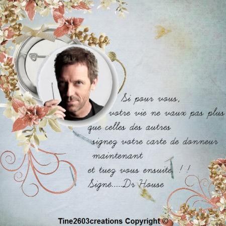 house md citations sur la vie